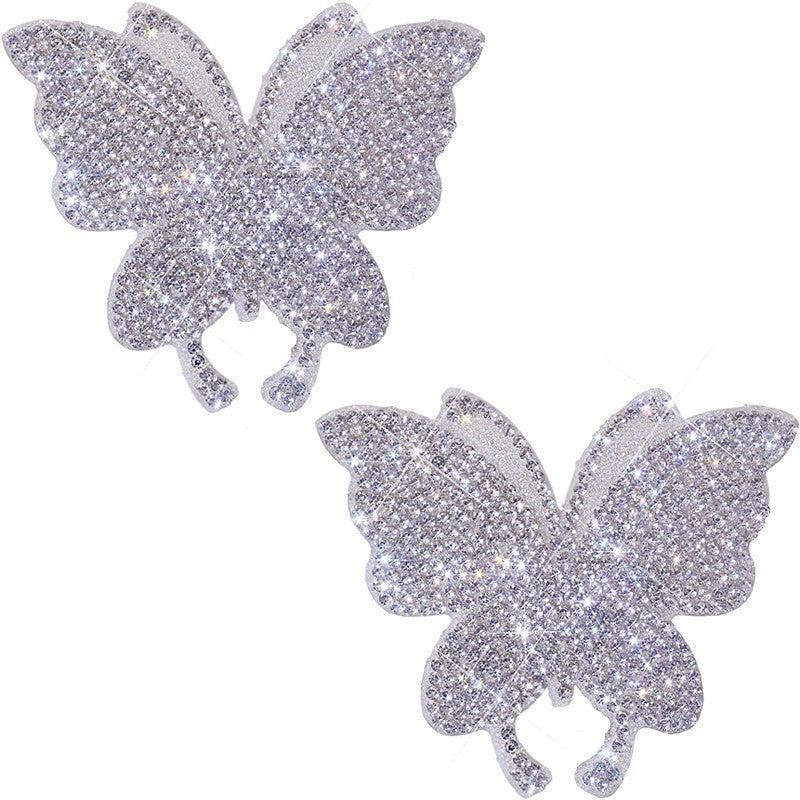 Diamond-encrusted Butterfly Car Sticker Bear Claw Body Sticker DIY Patch Patch