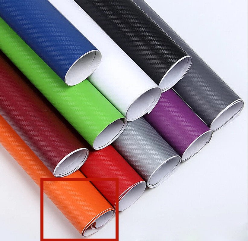 3D Stereo Carbon Fiber Stickers Car Body Interior And Exterior Decoration Change Decoration