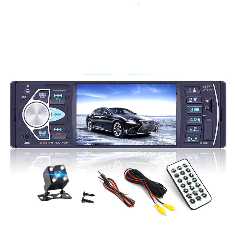 4.1 inch high-definition large screen Bluetooth hands-free car MP5 player