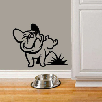 Bulldog sticker