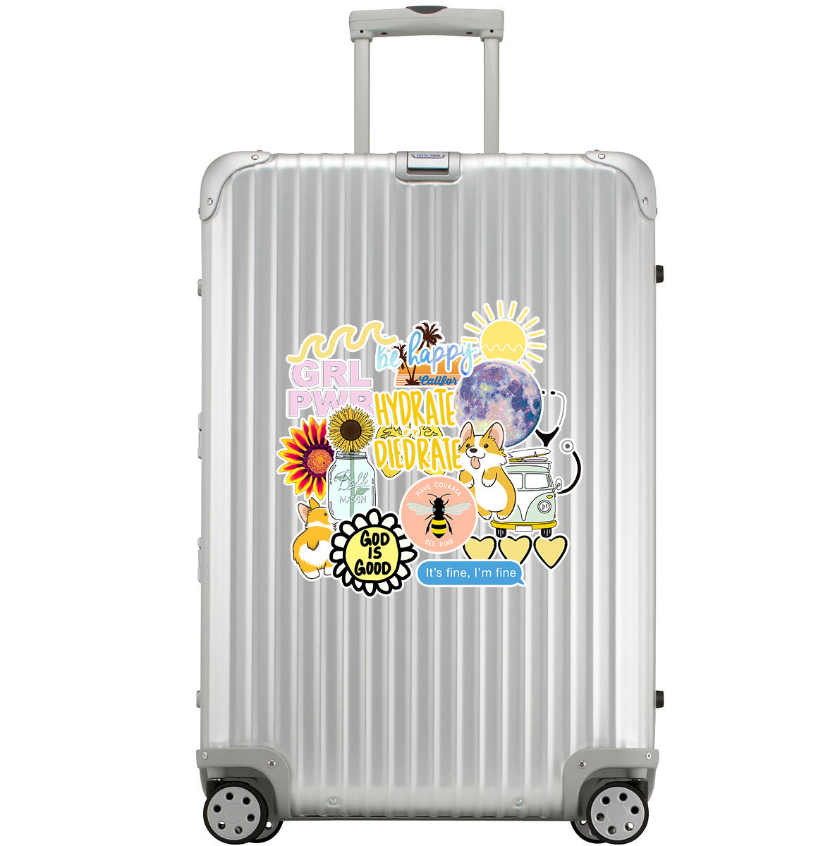 Suitcase Sticker Waterproof Graffiti Suitcase Sticker