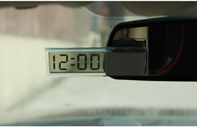 Suction cup car electronic clock Car clock