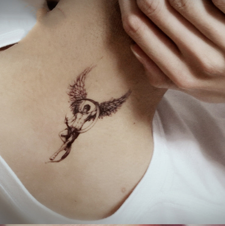 Angel Waterproof Lasting Tattoo Stickers