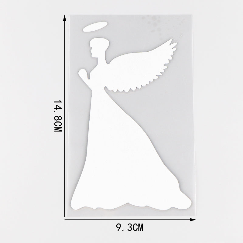 Praying Angel Body Sticker Car Scratch Cover Cover Sticker Car Glass Sticker KH14041