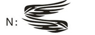 Angel Wings Car Sticker Wings Romantic Car Sticker