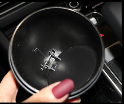 Car Trash Can Creative Swan Diamond Car Multi-function Storage Bucket Car Door Slot Water Cup Storage Bucket