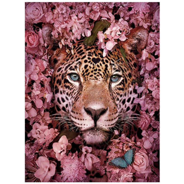 5D Diamond Painting Leopardin