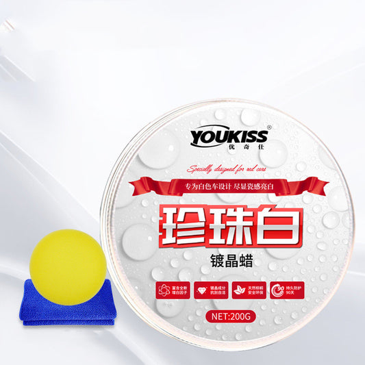 Polishing Protection Of New Car Wax Solid Coating With Crystal Wax Coating For White Car Paint