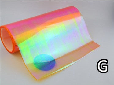 Car Chameleon Tail Light Translucent Symphony Color Change Color Sticker Film