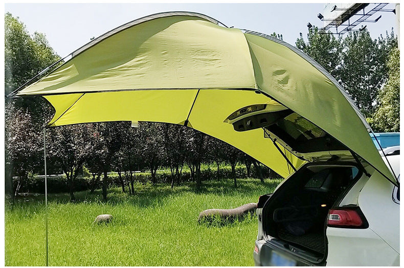 Outdoor Car Self-driving Camping Camping Car Side Roof Car Side Sunshade Canopy Rear Tent