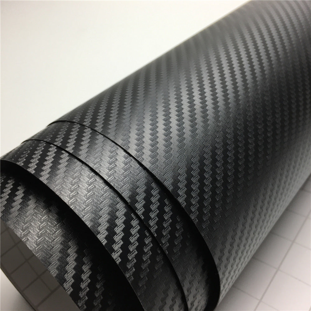 Glossy 3D carbon fiber veneer