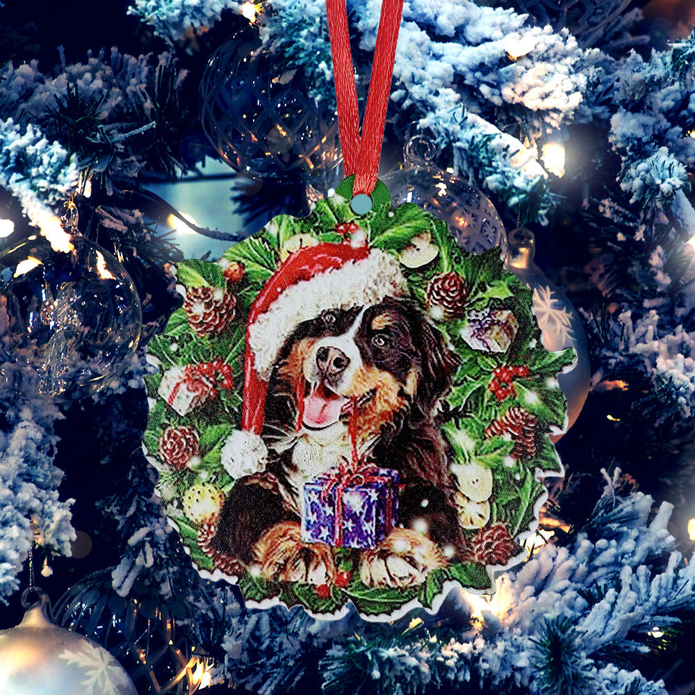 Christmas Ornaments Hanging Decoration Gift Product Personalized Family Xmas Tree Decor