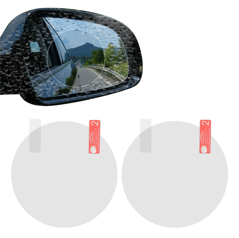 Round Anti-Moist Waterproof Side Mirror Sticker