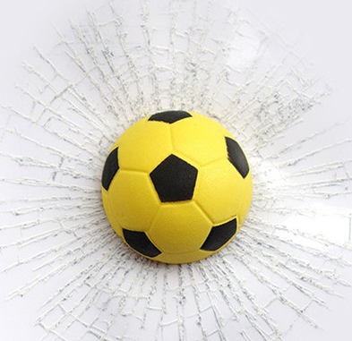 Hot 3D stereo football basketball tennis baseball tennis crazy car glass motor vehicle supplies wholesale labeling