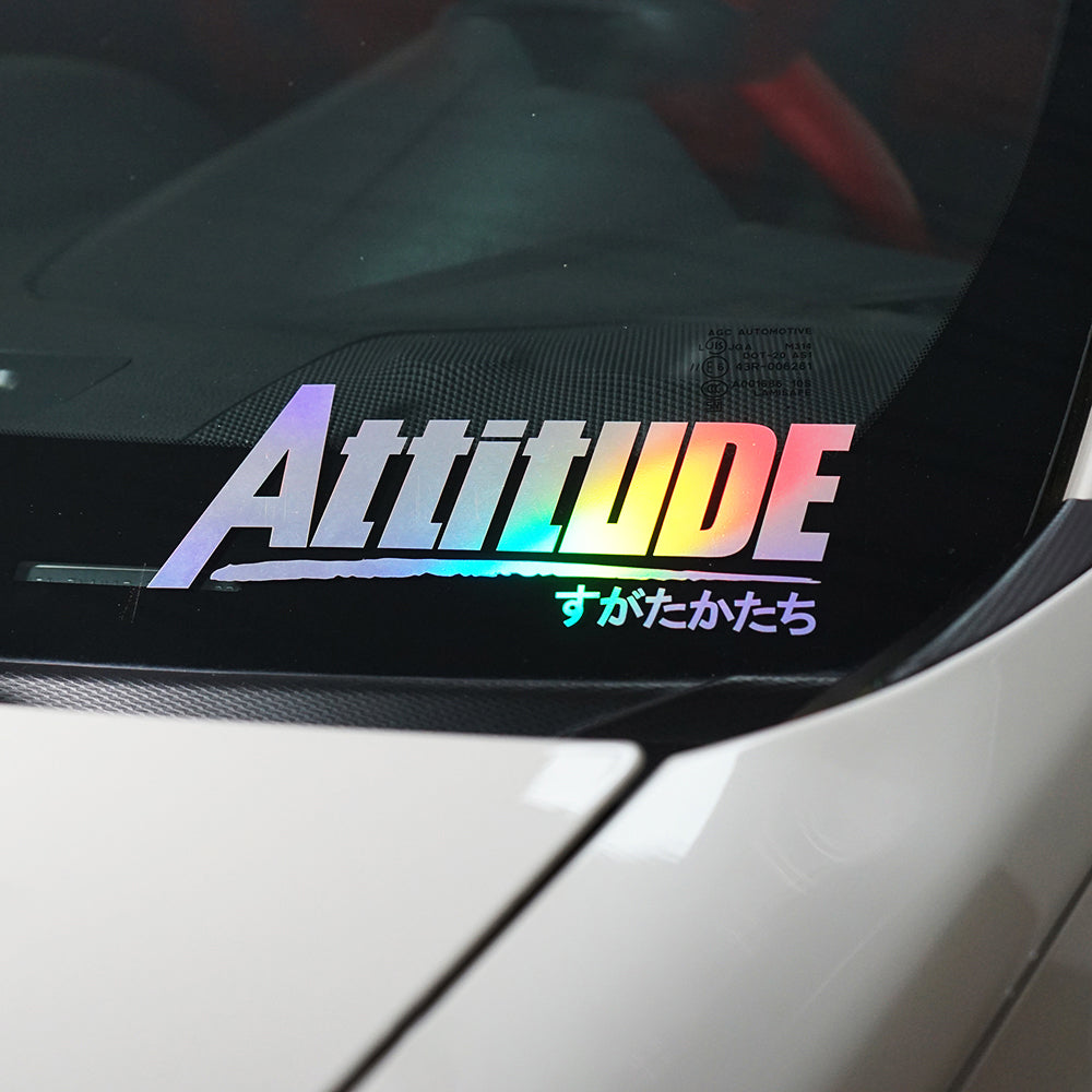 Personality JDM Play Car Attitude Body Window Car Decoration Reflective Stickers Waterproof