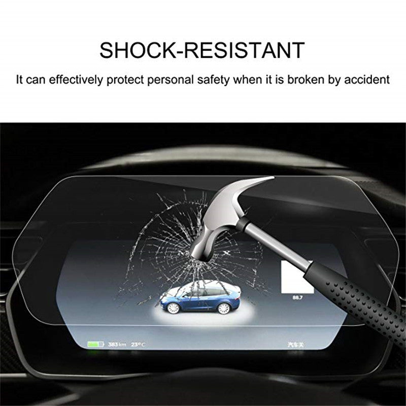 Dashboard screen protector for Model X