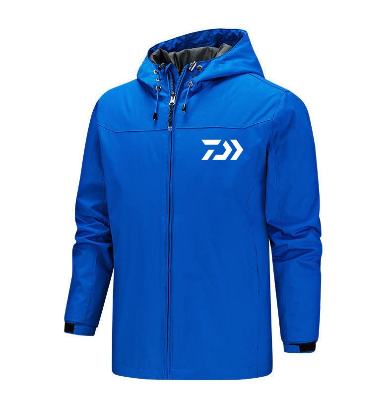 Men's Windproof Waterproof Four Seasons Mountaineering Clothing Single Layer Outdoor Shell Jacket