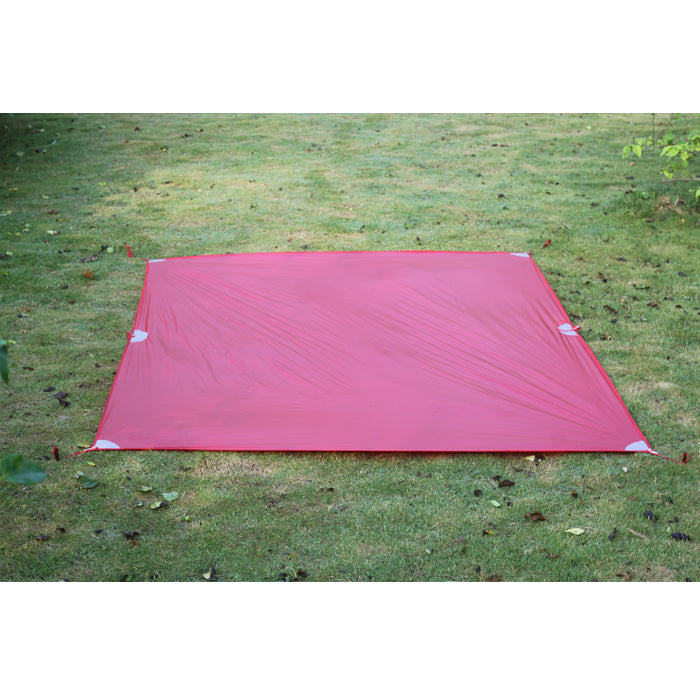 Silicon coated tent floor cloth