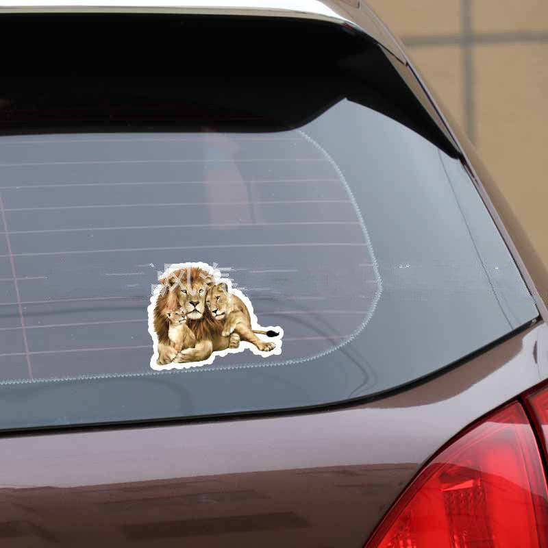 Funny Animal Character Car Sticker Graphics