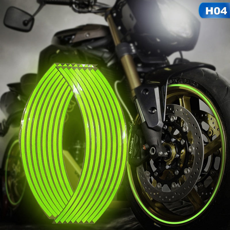 Creative And Versatile Motorcycle Wheel Rim Sticker