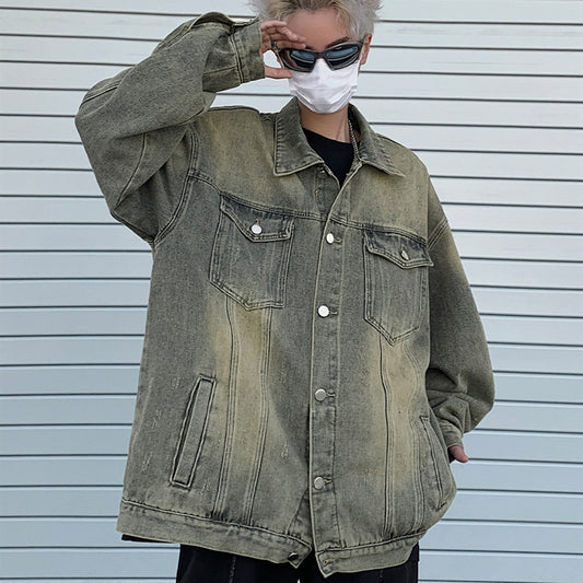 Denim Coats Vintage Workwear For Men And Women