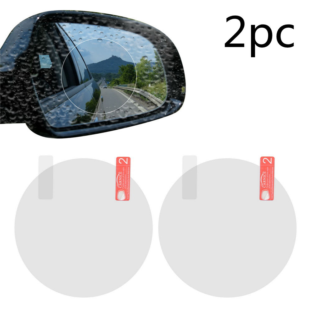 Round Anti-Moist Waterproof Side Mirror Sticker