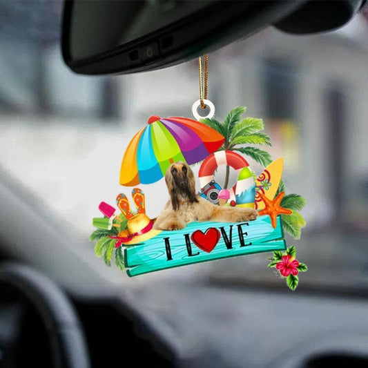 Colorful Car Pendant Interior Rearview Mirror Decoration