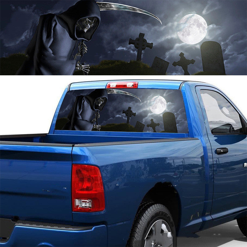 SUV Pickup Truck Stickers Rear Window Glass Graphics