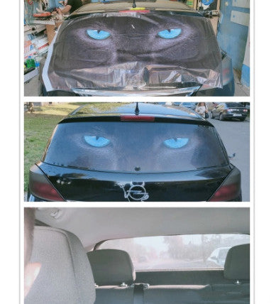 Creative Car Rear Window Glass Sticker