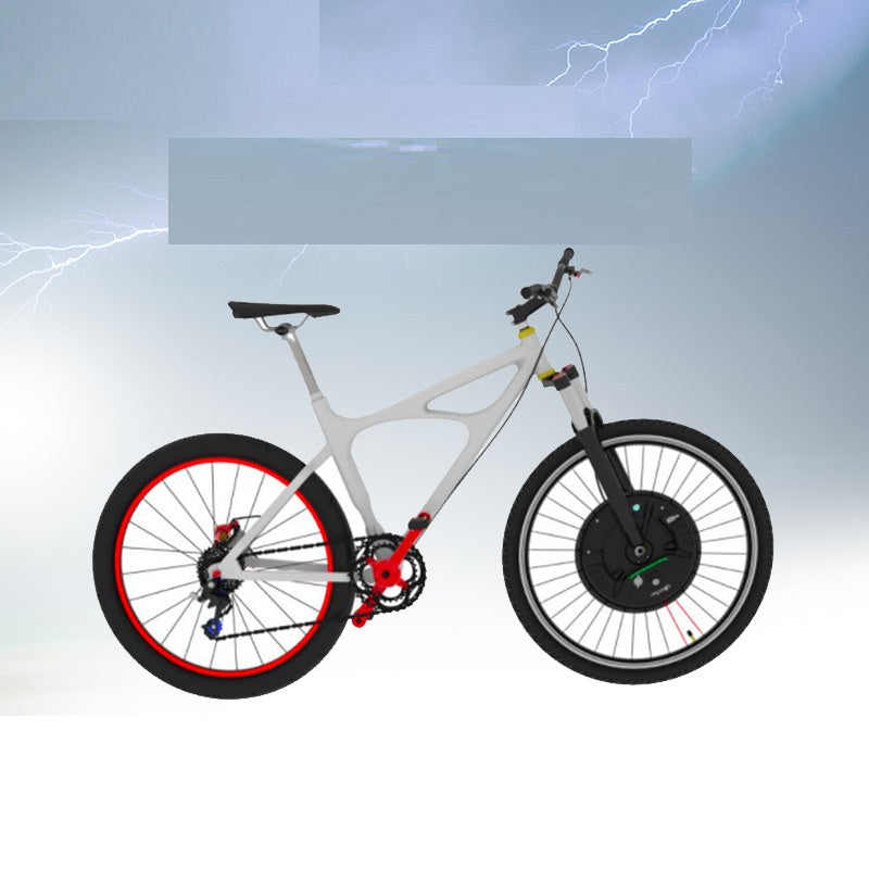 The Third Generation Intelligent Micro-power Wheel Bicycle Is Refitted Into The Electric Mountain Bike Imotor 3.0