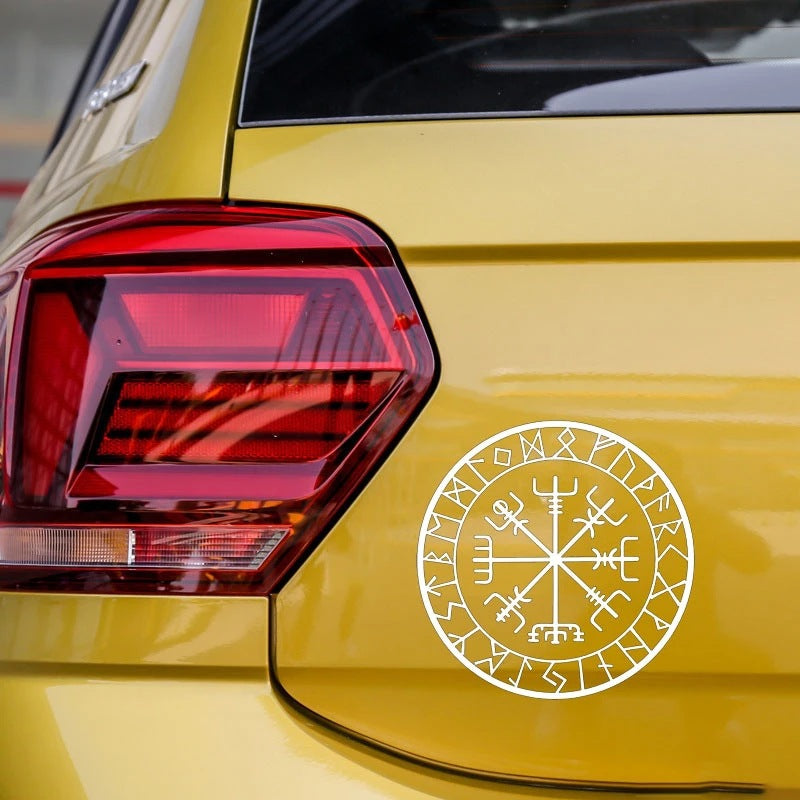 Creative Compass Rune Vinyl Car Styling Decal