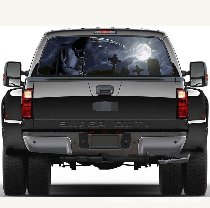 SUV Pickup Truck Stickers Rear Window Glass Graphics