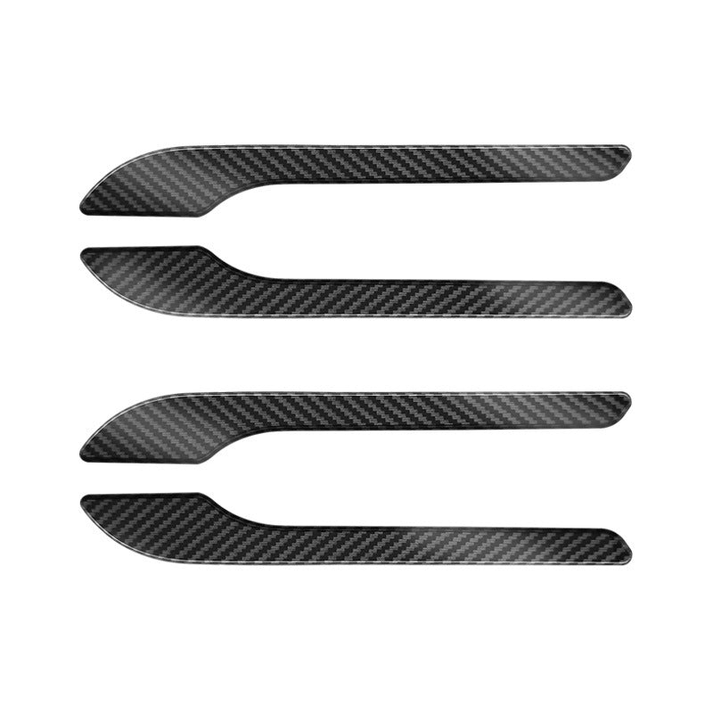 Carbon Fiber Protection Patch For Tesla Model3 Y Door Handle Film